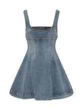 Abito Mini in Denim - Abbigliamento Donna | Lidia Shopping