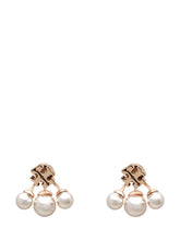 Orecchini Con Perle Tripla Sfera - Accessori Donna | Lidia Shopping