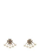 Orecchini Con Dettaglio Logo e Perle Pendenti - Accessori Donna | Lidia Shopping