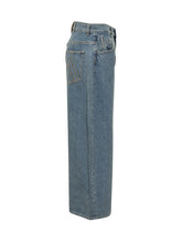 THE ATTICO - High-Waist Wide Leg Jeans - Blue | Lidia Shopping ® | Official Website