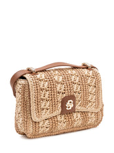 Woven Crossbody Bag with Flap - Boss | Lidia Shopping