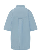 Camicia a Maniche Corte con Tasca - Abbigliamento Donna | Lidia Shopping