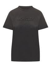 T-shirt a Maniche Corte con Logo Ricamato - Abbigliamento Donna | Lidia Shopping