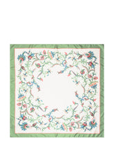 Foulard in Seta con Motivo Floreale - Accessori Donna | Lidia Shopping