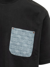 T-shirt con Tasca in Denim Logo - Abbigliamento Uomo | Lidia Shopping