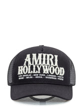 AMIRI - Cappellino Hollywood Trucker - Nero | Lidia Shopping ® | Official Website