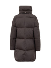 Padded Long Puffer Coat with High Neck - Black Friday – ENG | Lidia Shopping