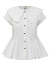 Camicia Peplum con Colletto Ampio - Abbigliamento Donna | Lidia Shopping