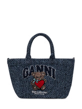 Small Shopper With Teddy Embroidery - Collezione Happy Birthday | Lidia Shopping