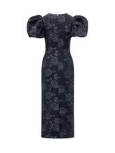 Abito Midi con Maniche a Sbuffo - Abbigliamento Donna | Lidia Shopping