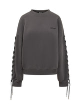 Felpa con Lacci alle Maniche - Abbigliamento Donna | Lidia Shopping