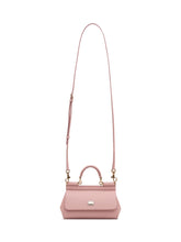 Pink Top Handle Bag With Logo Plaque - Collezione Happy Birthday | Lidia Shopping