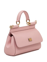 Pink Top Handle Bag With Logo Plaque - Collezione Happy Birthday | Lidia Shopping