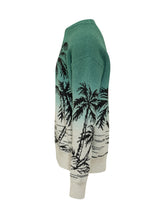 Maglione in Maglia con Motivo Palme - Abbigliamento Uomo | Lidia Shopping