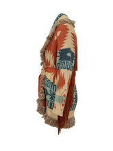 Cardigan Golden Dusk con Frange e Cintura - Abbigliamento Donna | Lidia Shopping