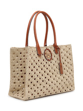 Borsa Tote Fabric Calf con Manici Doppi e Logo Metallico - Borse a Tracolla Donna | Lidia Shopping