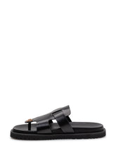 Sandali Calf in pelle con Fasce e Suola Dentellata - Ciabatte Uomo | Lidia Shopping