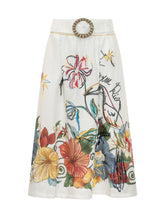FARM RIO - Tropi Maxi Skirt with Print - Multicolor | Lidia Shopping | Official Website