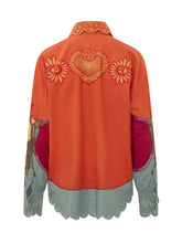 Camicia con Ricami e Colletto Decorato - Abbigliamento Donna | Lidia Shopping