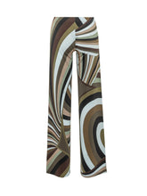 PUCCI - Pantaloni Flared con Stampa Astratta - Multicolore | Lidia Shopping | Official Website
