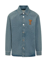 Overshirt con Bottoni e Logo Ricamato - Abbigliamento Uomo | Lidia Shopping