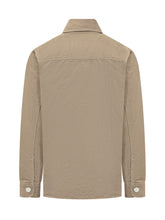 Overshirt con Bottoni e Logo Ricamato - Abbigliamento Uomo | Lidia Shopping