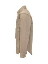 Overshirt con Bottoni e Logo Ricamato - Abbigliamento Uomo | Lidia Shopping