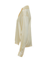 Blusa con Scollo a V e Colletto - Abbigliamento Donna | Lidia Shopping