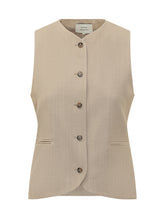 High Neck Tailored Vest - Collezione Happy Birthday | Lidia Shopping