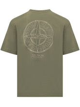 STONE ISLAND - Graphic T-Shirt - Green | Lidia Shopping | Official Website