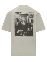 T-Shirt con Logo Ricamato e Girocollo - Abbigliamento Uomo | Lidia Shopping