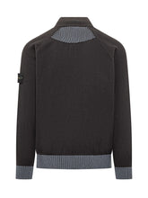 Zipped Knit Cardigan With High Neck - Collezione Happy Birthday | Lidia Shopping