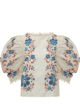 Blusa Renata Ricamo Floreale - Abbigliamento Donna | Lidia Shopping