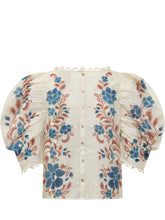 Blusa Renata Ricamo Floreale - Abbigliamento Donna | Lidia Shopping