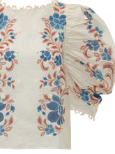 Blusa Renata Ricamo Floreale - Abbigliamento Donna | Lidia Shopping