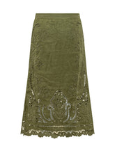 Gonna Richelieu Ricamata - Abbigliamento Donna | Lidia Shopping