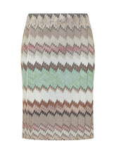 Chevron Knit Midi Skirt - Collezione Happy Birthday | Lidia Shopping