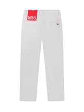 DIESEL KIDS - Jeans Dritti Cinque Tasche - Bianco | Lidia Shopping | Official Website