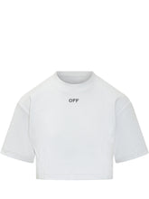 T-Shirt Cropped A Costine - Abbigliamento Donna | Lidia Shopping