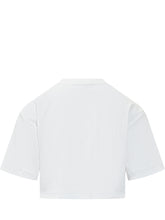 T-Shirt Cropped A Costine - Abbigliamento Donna | Lidia Shopping