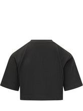 T-Shirt Cropped A Costine - Abbigliamento Donna | Lidia Shopping