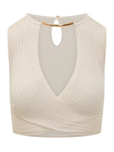 Top in Maglia con Incrocio e Apertura - Abbigliamento Donna | Lidia Shopping