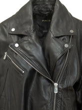 Leather Biker Jacket with Belt - Collezione Happy Birthday | Lidia Shopping