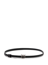 PINKO - Cintura Love Berry con Fibbia Logo - Nero - LIDIASHOPPING® - Official Website