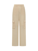 Pantalone Cargo con Tasche Applicate - Abbigliamento Donna | Lidia Shopping