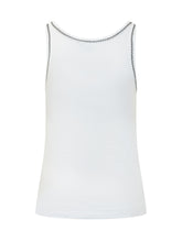 Canotta a Coste con Logo - Abbigliamento Donna | LIDIASHOPPING