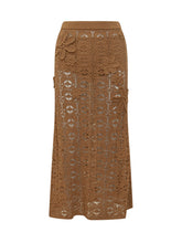 Gonna in Maglia Traforata - Abbigliamento Donna | Lidia Shopping