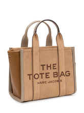 MARC JACOBS - Borsa Tote Piccola in Suede - Beige | Lidia Shopping | Official Website