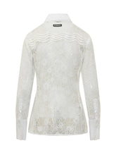 PINKO - Camicia Coline Pizzo - Bianco - LIDIASHOPPING® - Official Website