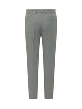 Tailored Trousers In Mélange Fabric - Brunello Cucinelli | Lidia Shopping